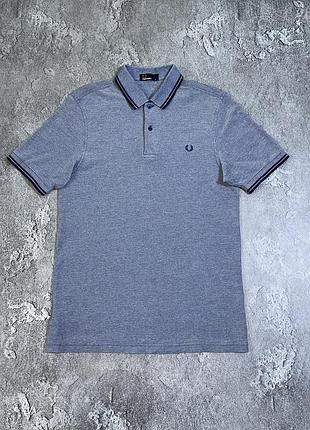 Футболка поло fred perry m розмір оригінал ідеальний стан, меланж
