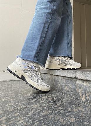 Кросівки asics gel venture 6 білі стильні для жінок якісні асікс 41