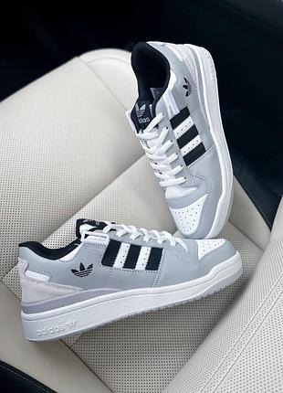 Мужские кроссовки adidas forum для мужчин адидас форумы замша стильные удобные повседневные 38