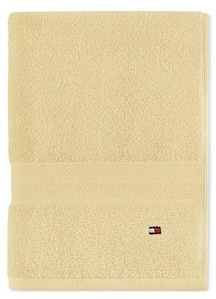 Рушник бавовняний tommy банний 138х76 см жовтий modern american