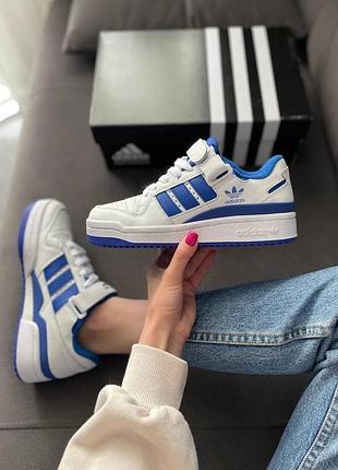 Кроссовки adidas forum low для мужчин кожа кеды удобные адики замша 45