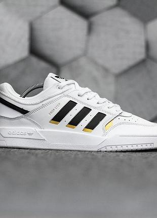 Кроси adidas drop step для чоловіків адіки зручні легкі білі шкіра кеди адідас