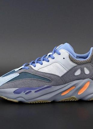 Кроси adidas yeezy 700 сірі для жінок легкі тканинні зручні та стильні ізіки адідас