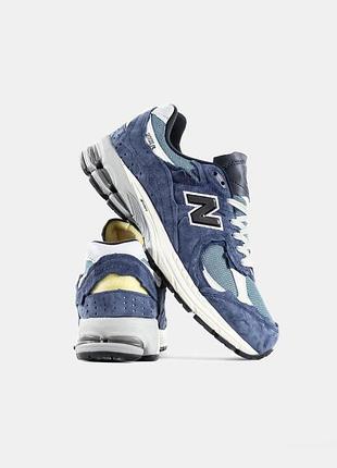 Кроссовки new balance 2002r замшевые для женщин стильные повседневные 37