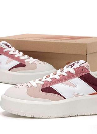 Женские кроссовки new balance ct302 burgundy pink haze, элегантные и удобные кроссовки нью беланс 41