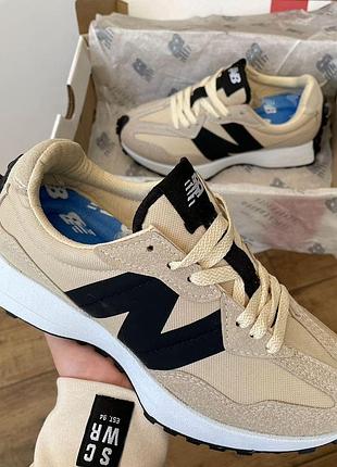 Кроссовки new balance 327 замшевые стильные для женщин повседневные 38