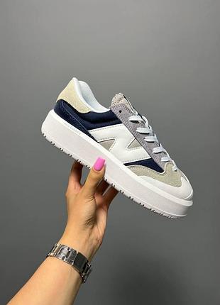 Жіночі кросівки new balance ct302 indigo dusk blue, модні та зручні кроси для жінок нью беланс