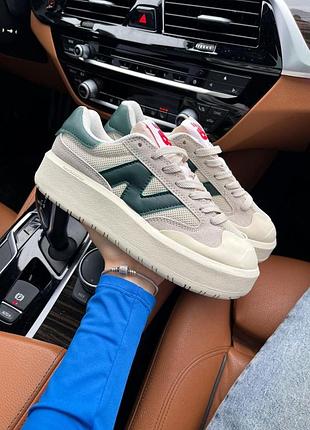 Кроссовки new balance ct302 бежевые, модные и легкие кроссы для активных женщин 38