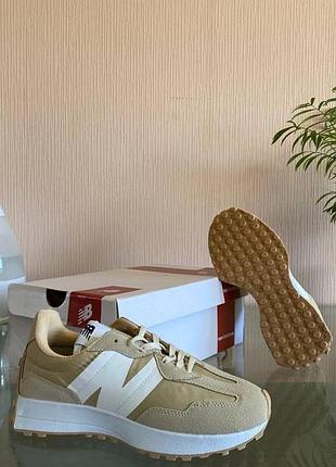 Кроссовки new balance 327 для женщин замшевые стильные повседневные 39
