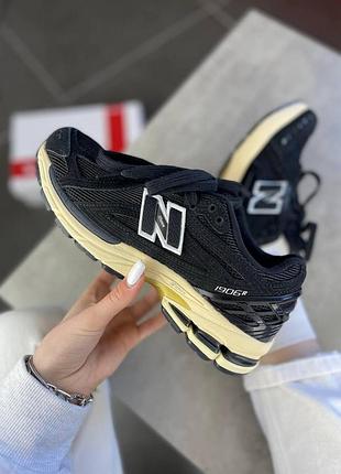 Женские кроссовки new balance 1906r черные, стильные и удобные new balance 1906r 37