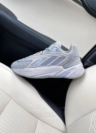 Мужские кроссовки adidas ozelia кроссы адидас для мужчин адики легкие удобные повседневные текстиль серые 45