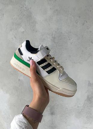Женские кроссовки adidas forum 84 low белые удобные повседневные для женщин для спорт 38