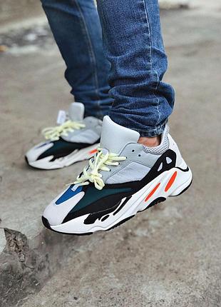 Adidas yeezy boost 700 изики для мужчин черные удобные кроссовки адидас изи легкие