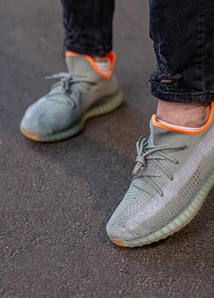 Женские кроссовки adidas yeezy boost 350 бежевые легкие для женщин адидас тканевые изики 38