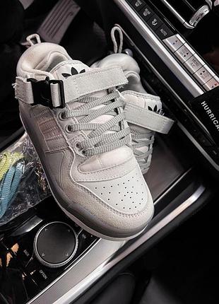 Adidas forum x bad bunny кроссовки для мужчин удобные легкие форумы серые 42