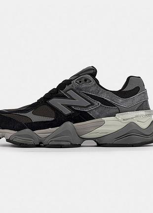 Кроссовки new balance 9060 black женские, стильные кроссовки new balance 9060 37