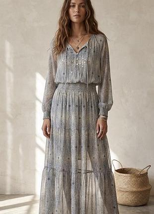 Преміум сукня максі в стилі бохо riani оригінал німеччина / l-xl
