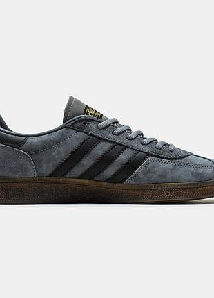 Мужские кроссовки adidas spezial кроссы адидас спешл для мужчин серые кеды стильные замша легкие