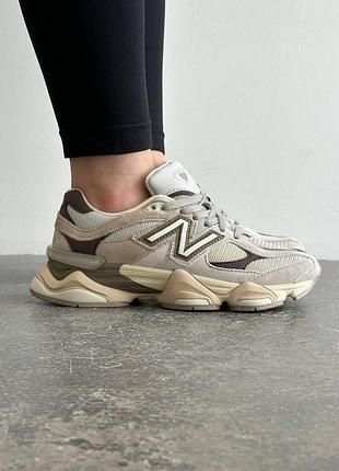 Женские кроссовки new balance 9060, комфортные повседневные кроссы нью баланс 37