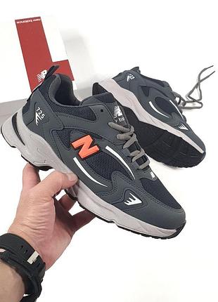 Чоловічі кросівки new balance 725 кроси нью беланс для чоловіків ньюбики зручні шкіра-текстиль легкі