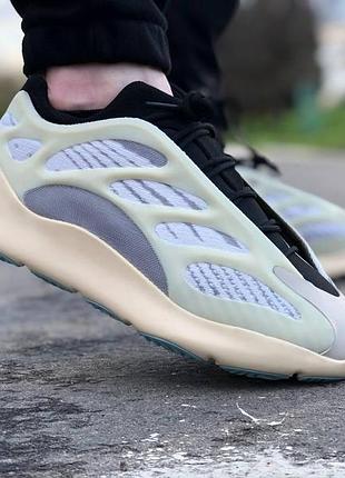 Чоловічі кросівки adidas yeezy boost 700 кроси адідас ізі для чоловіків адіки ізики стильні зручні тканинні повсякденні