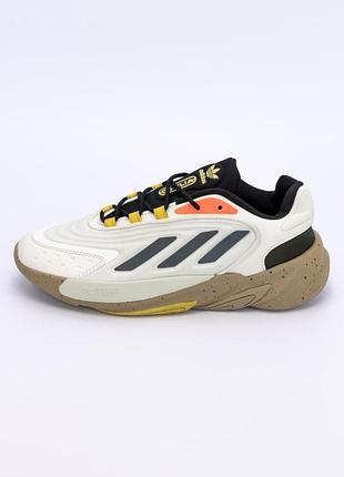 Мужские кроссовки adidas ozelia белые текстиль адики легкие удобные повседневные для мужчин