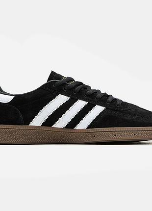 Кроссовки adidas spezial для мужчин кеды адики удобные черные замша