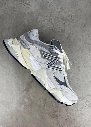 Женские кроссовки нью беланс new balance 9060 замшевые серые для женщин 40