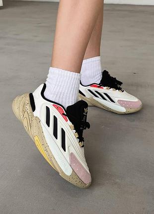 Жіночі кросівки adidas ozelia кроси адідас для жінок стильні зручні замша повсякденні абіки зручні 44