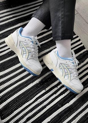 Кросівки asics ex89 сині для фітнесу та бігу, жіночі кросівки асікс