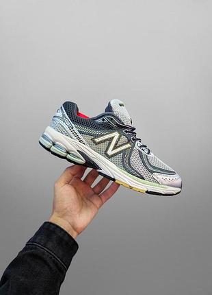 Чоловічі кросівки new balance 860 сірі, ідеальні для активних днів new balance 860