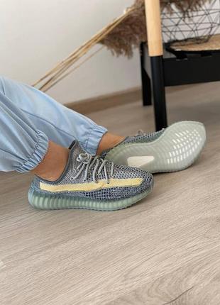 Кроссовки adidas yeezy boost 350 серые для женщин легкие тканевые изики адидас 37