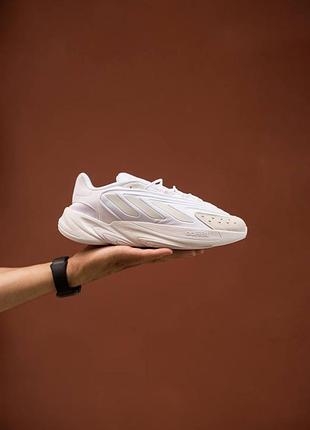 Мужские кроссовки adidas ozelia кроссы адидас для мужчин адики повседневные белые стильные замша/сетка удобные 44
