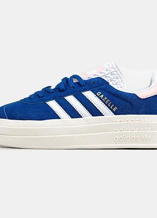 Женские кроссовки и кеды adidas gazelle bold platform замшевые демисизонные 40