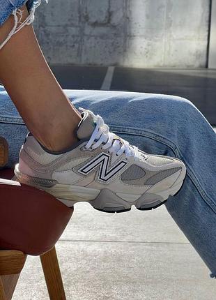 Женские кроссовки new balance 9060, трендовая и практичная модель от нью баланс 41