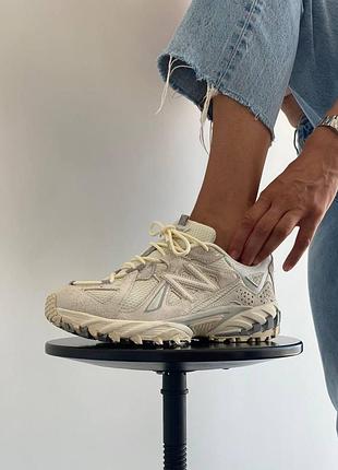 Женские кроссовки new balance бежевые, замшевые и комфортные кроссы нью баланс 37