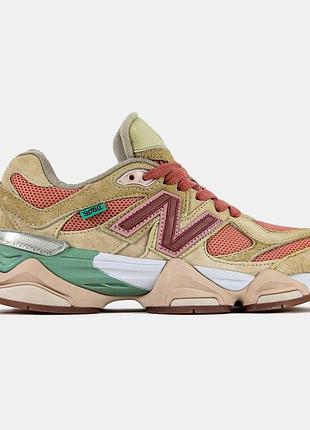 Кроссовки new balance 9060 pink женские, амортизирующие розовые спортивные кроссы 38
