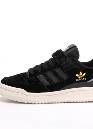 Жіночі кросівки adidas forum для жінок білі шкіряні адідас форум адіки кроси повсякденні модні