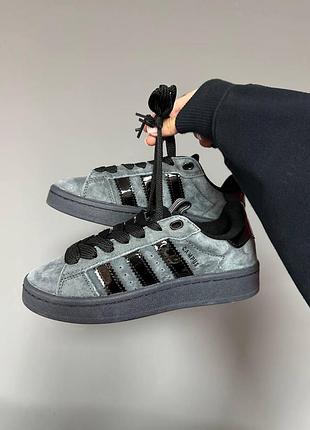 Жіночі кросівки adidas campus green/white зелені/білі адіки для жінок 44