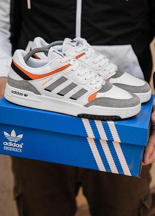 Чоловічі кросівки adidas drop step адідас дроп степ для чоловіків адіки зручні легкі кеди шкіра адідас білі