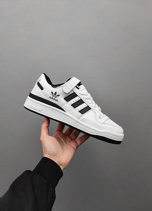 Мужские кроссовки adidas forum белые удобные легкие кеды для мужчин адидас 42
