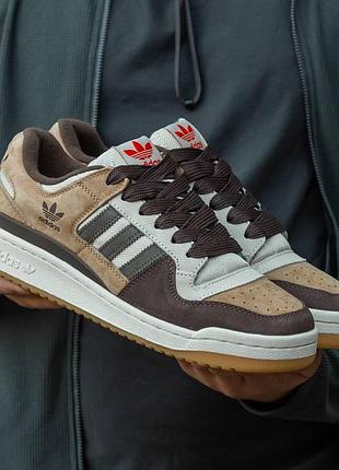 Кроссовки adidas forum для мужчин черные с комфортом легкие и удобные 40
