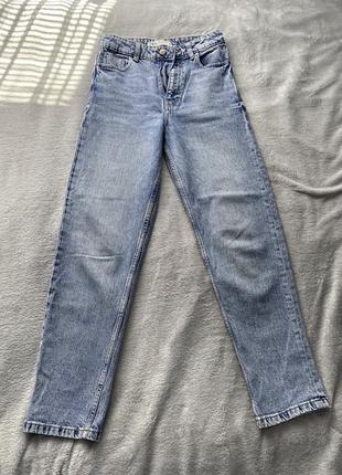 Прямі джинси zara