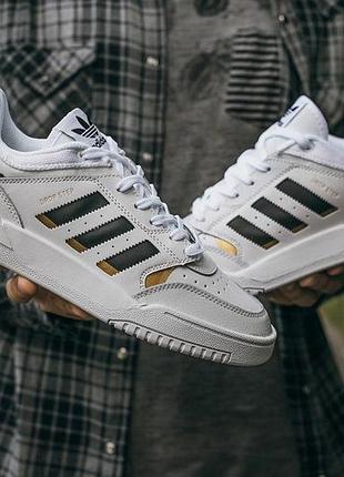 Кроси adidas drop step білі для жінок легкі шкіряні ізіки адідас