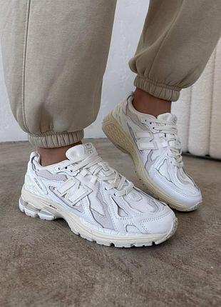 Женские кроссовки new balance 1906d белые, современные и универсальные кроссы нью баланс 40