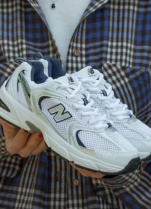 Жіночі кросівки new balance 530 білі для жінок повсякденні модні стильні