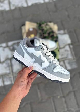 Чоловічі кросівки bape court sta з якісним матеріалом для активного відпочинку 38