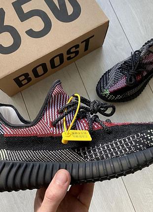 Черные женские кроссовки adidas yeezy boost 350 адидас изики тканевые для женщин 39