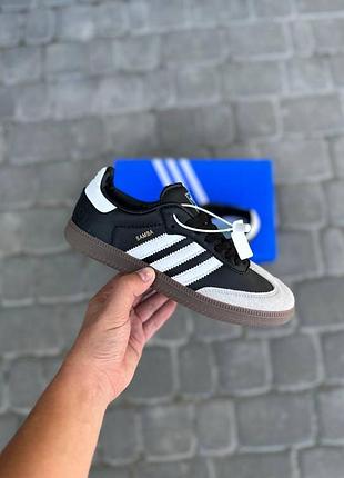 Жіночі кросівки adidas samba rose all чорні замшеві зручні кеди