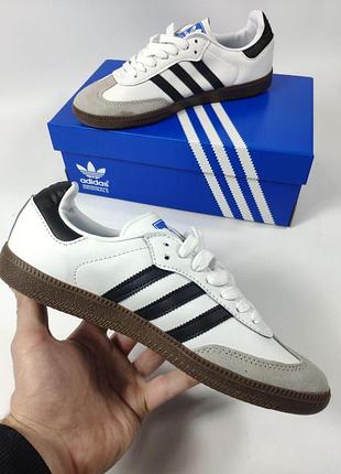 Кроси adidas самба для чоловіків адіки зручні замша легкі кеди